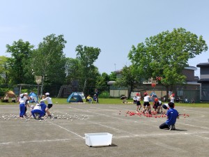 2025玉入れ児童